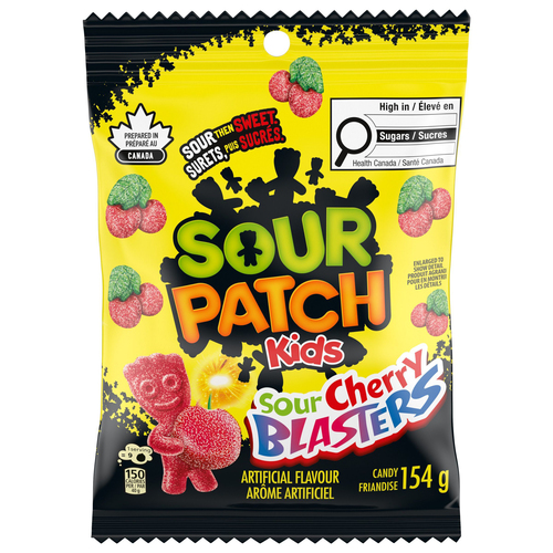 Sour Patch Kids Sour Cherry Blasters Candy