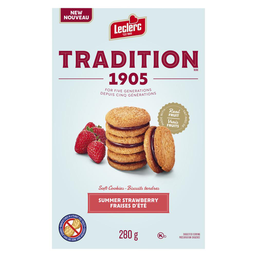 Leclerc Cookies Strawberry