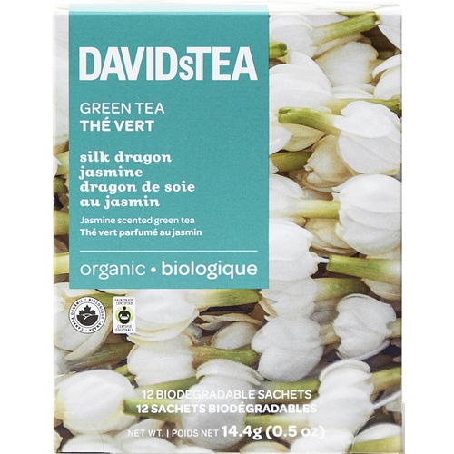 DAVIDS TEA Silk Dragon Jasmine Green Tea