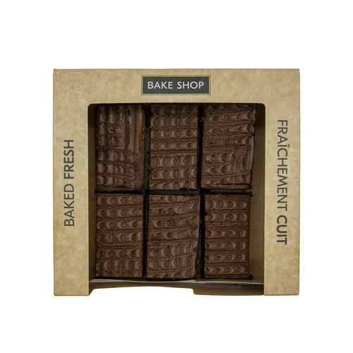The Original Cakerie Deep Dutch Brownie Bars With Walnuts