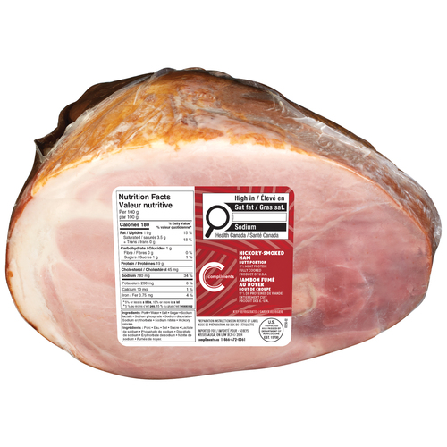 Buy Compliments Deli Ham Butt Or Shank Portion | Sobeys Inc.