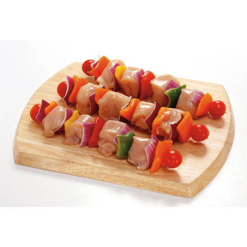 Montreal BBQ Chicken With Vegetables Kabob