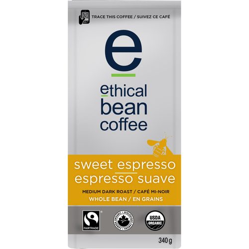Ethical Bean Whole Bean Coffee Sweet Espresso