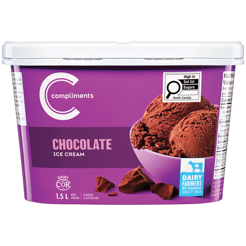Compliments Ice Cream Chocolate Peanut Butter