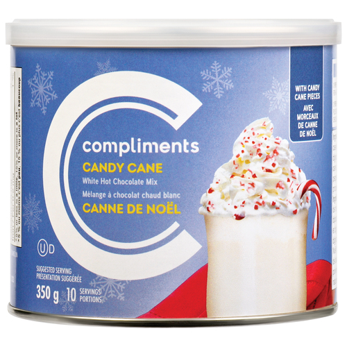 Buy Compliments White Hot Chocolate Mix Candy Cane 350 g | Safeway