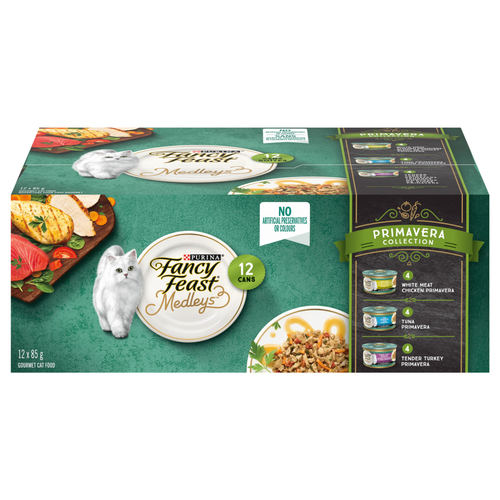 Fancy Feast Medleys Primavera Gravy Collection Variety Pack