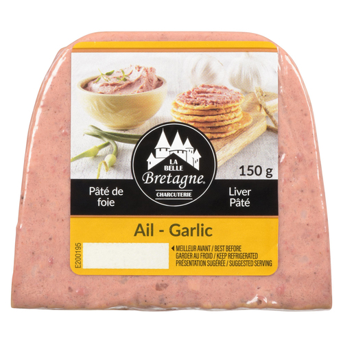 Belle Bretagne Pate With Garlic