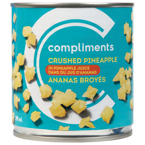 Compliments Canned Pineapple Tidbits In Juice