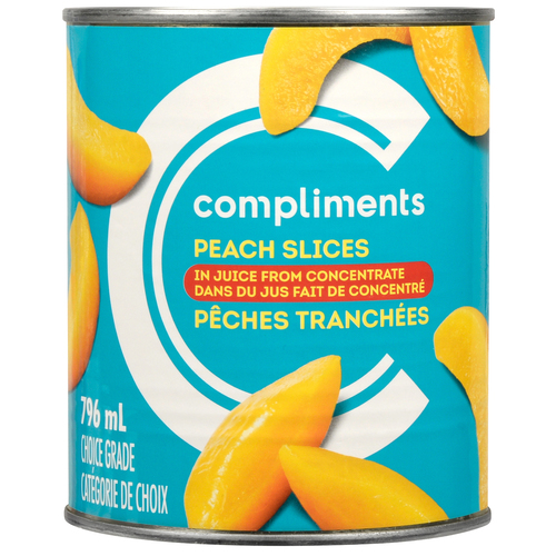 Compliments Canned Peach Slices In Pear Juice