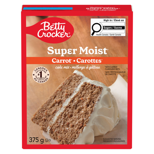 Betty Crocker Super Moist Cake Mix Carrot 375 g