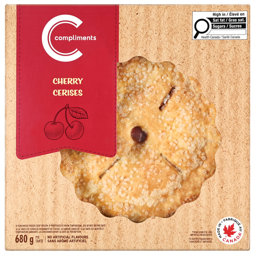 Compliments Pie 8-Inch Cherry