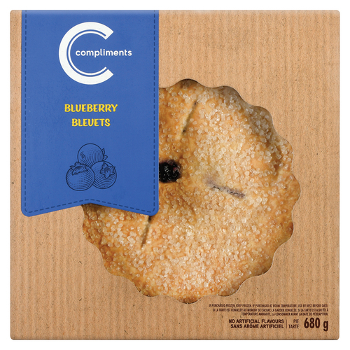 Compliments Blueberry Pie