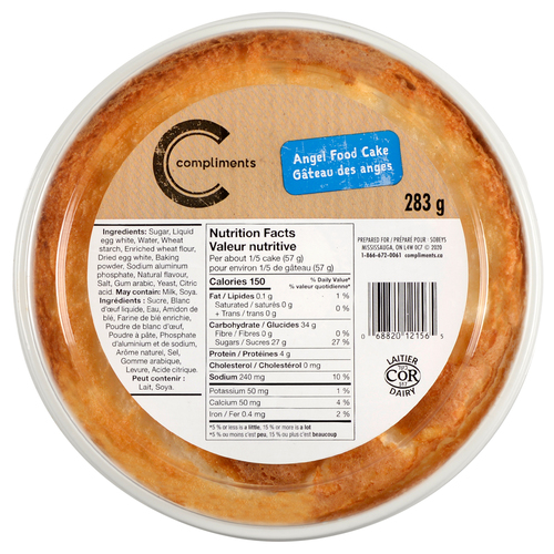 Compliments Angel Food Cake