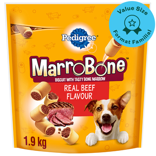 Pedigree Marrobone Adult Dog Treats Real Beef Flavour with Real Bone Marrow