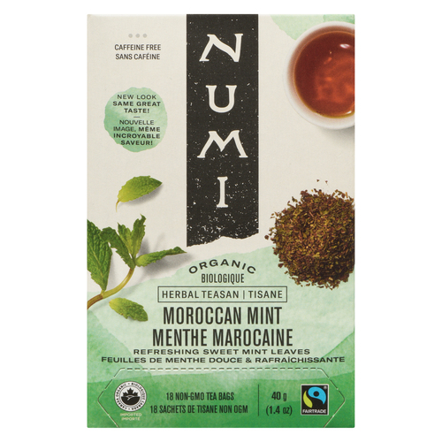 Numi Organic Simply Herbal Tea Moroccan Mint