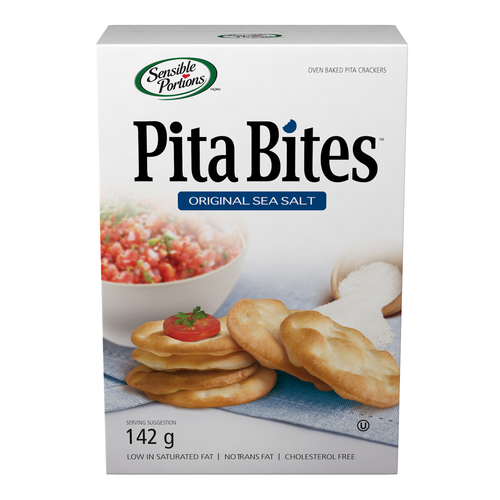 Sensible Portions Pita Bites, Garlic And Chive