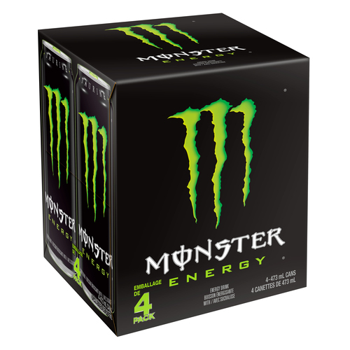 Buy Monster Energy Drink 4 x 473 ml (cans) | Thrifty Foods