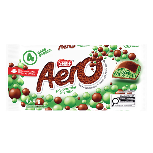 Nestlé Aero Chocolate Bars Bubble Peppermint