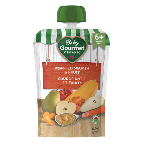 Baby Gourmet Organic Roasted Squash & Fruit