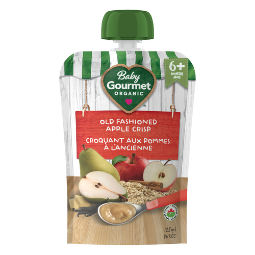 Baby Gourmet Organic Puree Old Fashioned Apple Crisp