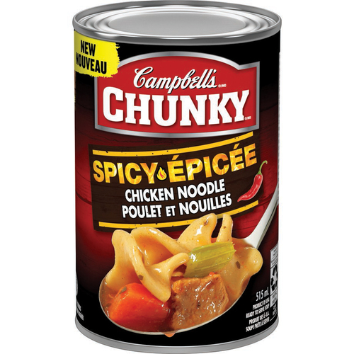 Buy Campbell's Chunky Chicken Noodle Soup Spicy 515 ml | FreshCo