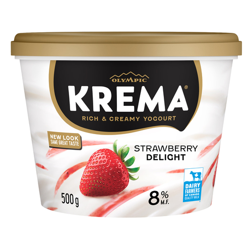 Olympic Krema 8% Yogurt Strawberry