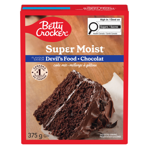 Betty Crocker Super Moist Cake Mix Devil's Food 375 g