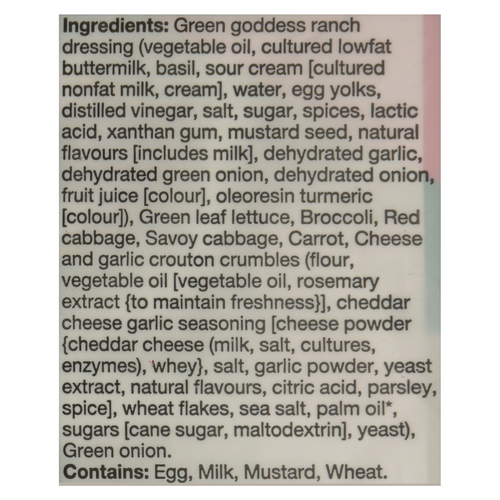Buy Taylor Farms Mini Chopped Salad Kit Green Goddess Ranch 129 g | IGA