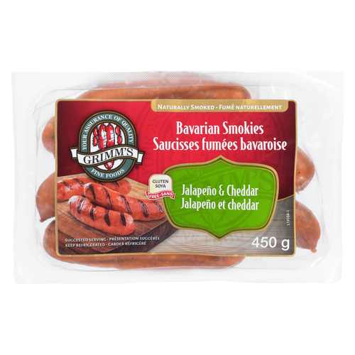Grimm's Bavarian Smokies Cheddar Cheese