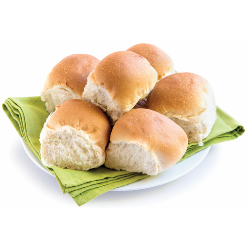 White 12 Pack Dinner Rolls
