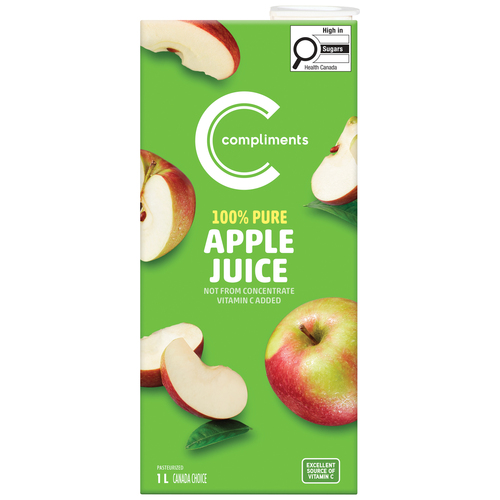 Compliments Pure Juice Apple
