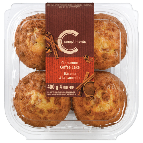 Compliments Muffin Cinnamon Coffee Cake 400 g