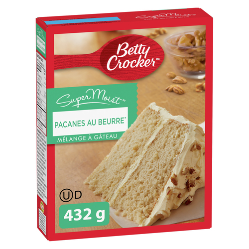 Buy Betty Crocker Cake Mix Super Moist Butter Pecan 432 g