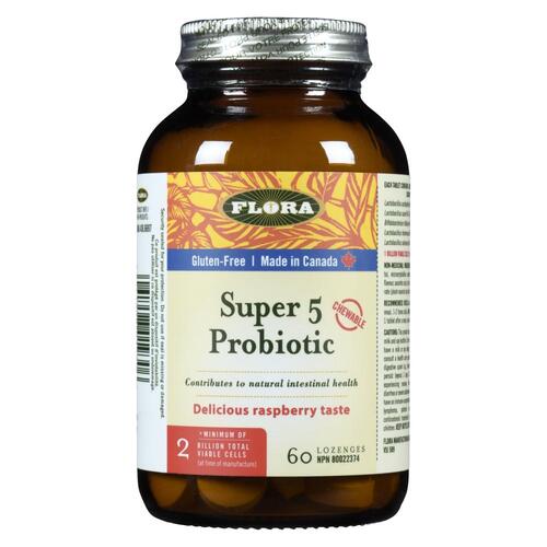 Buy Flora Super 5 Probiotic Lozenge 60 Count | IGA