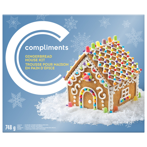 Compliments Holiday Gingerbread House Kit