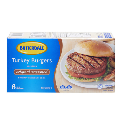 Butterball Frozen Turkey Burgers