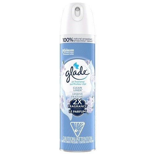 Glade Clean Linen Aerosol Air Freshener