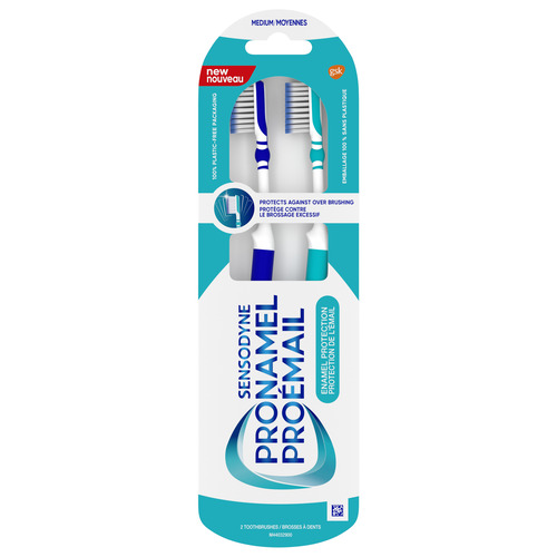Sensodyne Toothbrush Pronamel Protection Medium 2 Pack