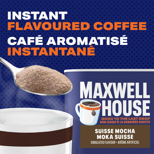 Buy Maxwell House Instant Coffee Suisse Mocha 205 g | IGA