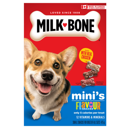 Milk-Bone Dog Treats 12 Minerals & Vitamins Mini's Snack Flavoured
