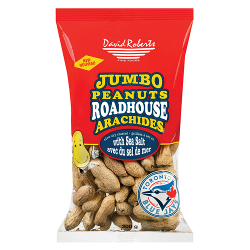 David Roberts Jumbo Peanuts In Shell Sea Salt