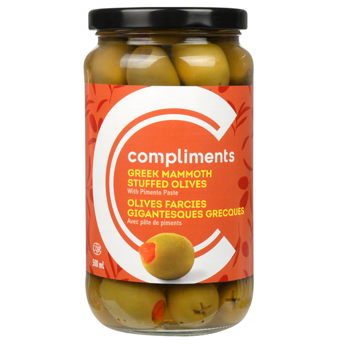 Compliments Greek Mammoth Olives Stuffed
