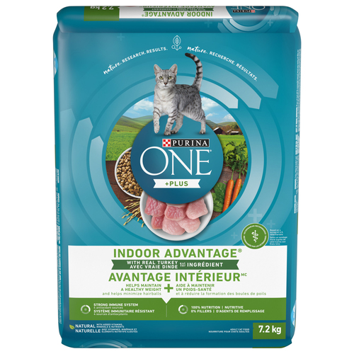Purina ONE +Plus Indoor Advantage Turkey Dry Cat Food