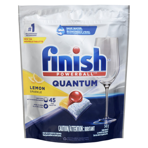 Finish Dishwasher Detergent Quantum Lemon