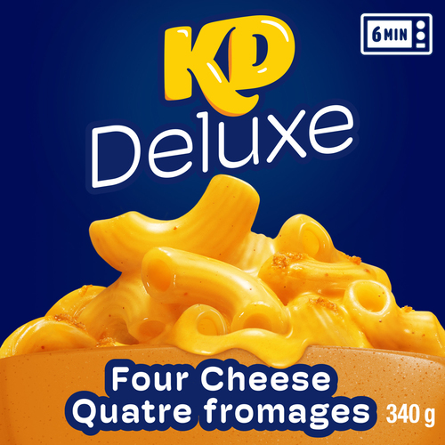 KD Deluxe Creamy Cheddar Macaroni and Cheese Frozen Dinner