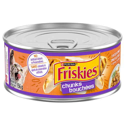 Friskies Chunks Chicken Dinner in Gravy