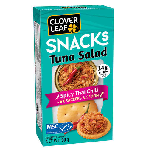 Clover Leaf Tuna Snacks Spicy Thai Chili
