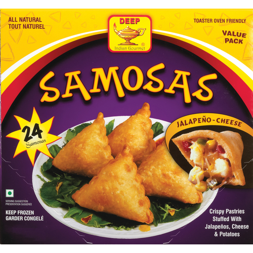 Buy Deep Frozen Samosa Jalapeno Cheese 652 g | FreshCo