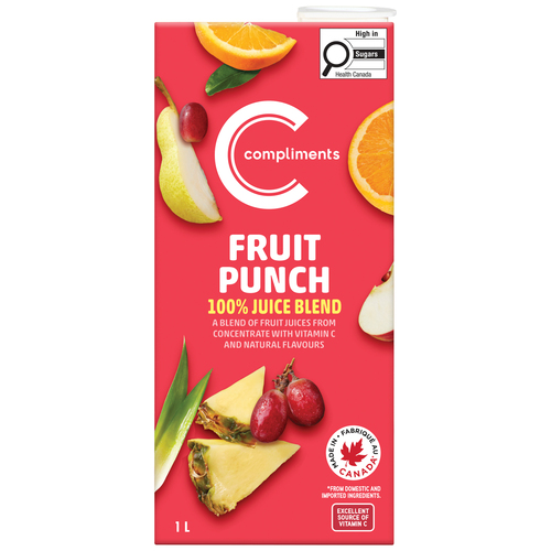 Compliments Juice Fruit Punch Blend