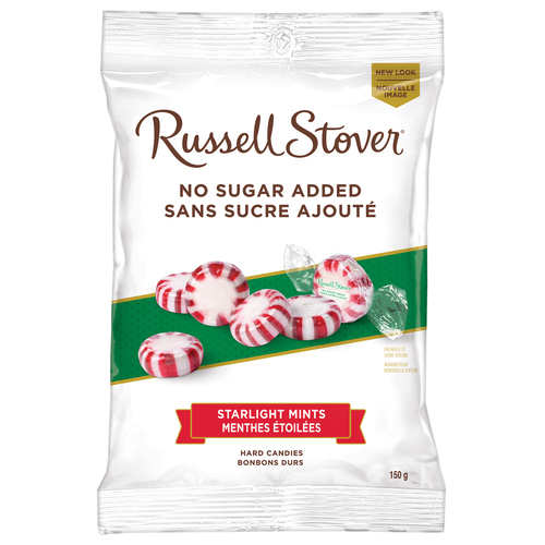 Russell Stover No Sugar Added Starlight Mint Hard Candy